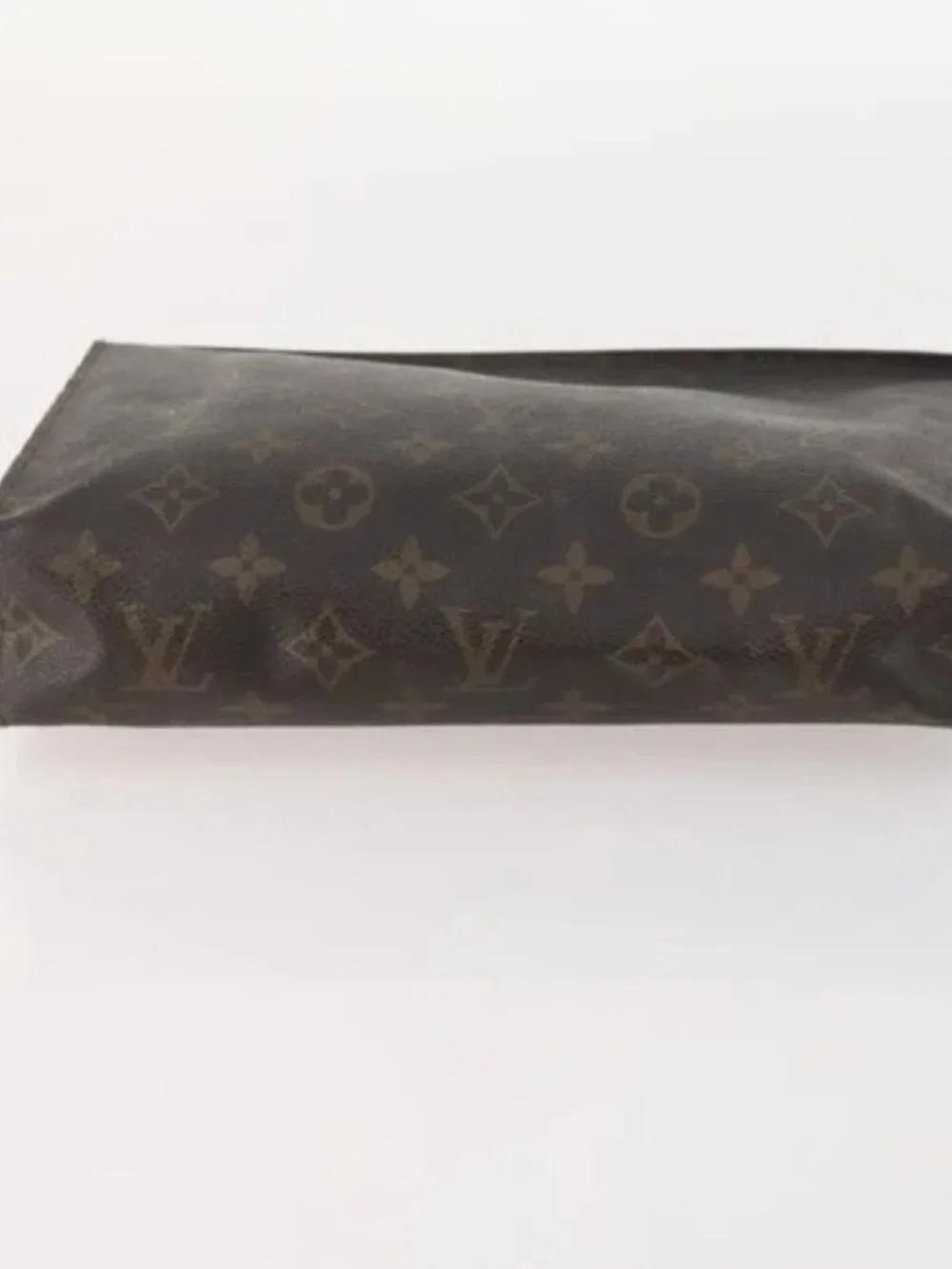 LOUIS VUITTON Monogram Clutch Bag 2 Set LV Auth BA10214